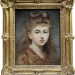 Henri Regnault, Portrait de jeune fille