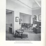 Eugène Printz, Fauteuil en noyer siège et dossier coulissant , circa 1930