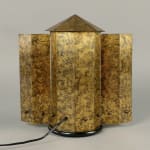Eugène Printz, Lampe de table octogonale / Octogonal Table lamp, circa 1930
