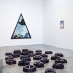 Pascal BAZILE, Troubles, blanc , 2001