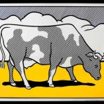 Roy Lichtenstein, Cow Triptych (Cow Going Abstract), 1982
