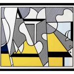 Roy Lichtenstein, Cow Triptych (Cow Going Abstract), 1982