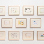 Etel Adnan, Arbre 1, 2019