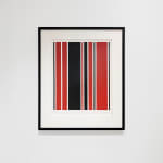 Guido Molinari, Asymétrie rouge et noire, 1967