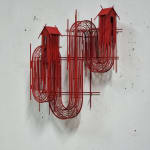 David Moreno, Gold Favelas Small I, 2024