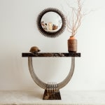 EDGAR BRANDT, SET OF SEVEN STAIRCASE AND DOOR SKETCHES, c. 1920