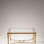 GILBERT POILLERAT, 'ASTROLABE' COFFEE TABLE, c. 1935
