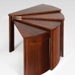 PIERRE CHAREAU, SIDE TABLE WITH SHELVES, c. 1923