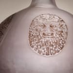 RENÉ LALIQUE, 'PAONS' LAMP, 1910