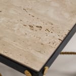 GILBERT POILLERAT, 'ASTROLABE' COFFEE TABLE, c. 1935