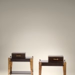 EUGÈNE PRINTZ, PAIR OF SIDE TABLES, c. 1937