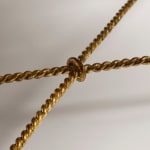 GILBERT POILLERAT, 'ASTROLABE' COFFEE TABLE, c. 1935