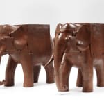 François-Xavier Lalanne, Paire de guéridons éléphants de Pauline, 2004