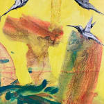 Pascale MONNIN, Hummungbirds tryptich, 2007