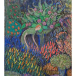 JULIETTE ROCHE, Femme dans un jardin (recto) / Paysage de Serrières (verso), Circa 1920-1930