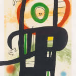Joan Miró, Exposition à la Galerie Matarasso, Nice, 1957