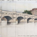 Christo & Jeanne-Claude, The Pont Neuf, Wrapped (Project for Paris), 1981