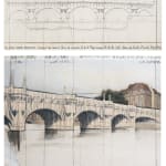 Christo & Jeanne-Claude, The Pont Neuf, Wrapped (Project for Paris), 1981