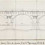 Christo & Jeanne-Claude, The Pont Neuf, Wrapped (Project for Paris), 1981