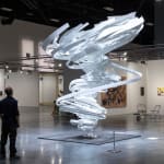 Alice Aycock, Park Avenue Paper Chase (2014) Study for Sculpture F, 2012