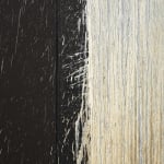 Steir_White and Black Diptych with White Splashes_2009 detail