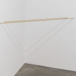 Fred Sandback, Untitled (Sculptural Study, Wall Construction)