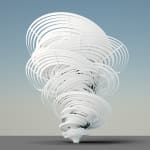Alice Aycock, Twister Variation 1, 2018