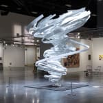 Alice Aycock, Park Avenue Paper Chase (2014) Study for Sculpture F, 2012