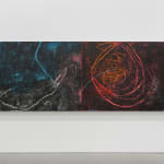 Paco Knöller, Blaue Linien am Grund, H 502, H 503, 2017/25