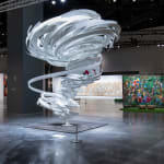 Alice Aycock, Park Avenue Paper Chase (2014) Study for Sculpture F, 2012