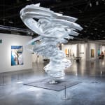 Alice Aycock, Park Avenue Paper Chase (2014) Study for Sculpture F, 2012