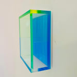 Regine Schumann, colormirror rainbow blue neuschwanstein, 2022