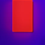 Regine Schumann, colormirror triangles fibonacci 34, 2025