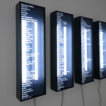 Mischa Kuball, Vitrine I, 2022
