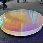 Regine Schumann, colormirror triangles fibonacci 34, 2025
