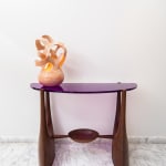 Philippe Hiquily, "Cygne" lamp, large, 1985