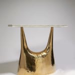 Philippe Hiquily, "Cygne" lamp, large, 1985