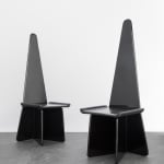 Antonio Ronchetti, Set of 6 sculptural chairs, c. 1970