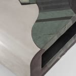 Pierre Elie Gardette, Marquetry coffee table, c. 1970