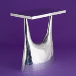 Philippe Hiquily, "Cygne" lamp, large, 1985
