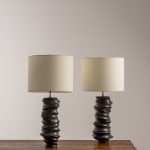 Venini, Pair of Ceiling Lights, XXth century