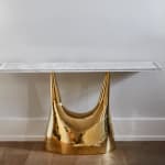 Philippe Hiquily, "Cygne" lamp, large, 1985