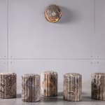 Omar Chakil, "Moon" sconce, 2021