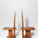 Dominique Zimbacca, Pair of chairs, c. 1970