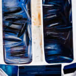 Monique Rozanes, "Immortelle Bleue", 2023