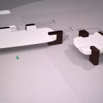 Emmanuel Jonckers, "Masque" coffee table
