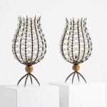 André Dubreuil, "Perles" candleholders, c. 1990