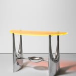 Philippe Hiquily, "Cygne" lamp, large, 1985