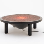 Ado Chale, "Relief d'agate" coffee table