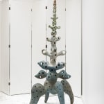 Agnès Debizet, "Entrelacs" large side table, 2020